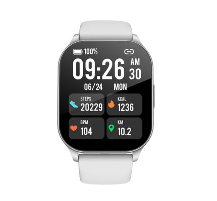 Linwear Fashionable Square Shape Smart Watch For Men Modern Outdoor Running