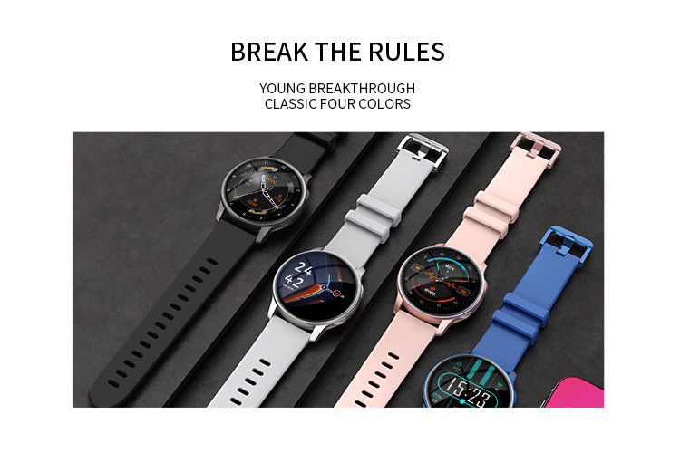 BIS Health Tracker Phone Watch Circle Shape Multiscene Zinc Alloy