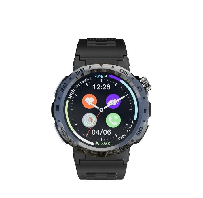 1.43'' GPS Smart Watch Outdoor Sports Spo2 Stress Monitor High Resolution